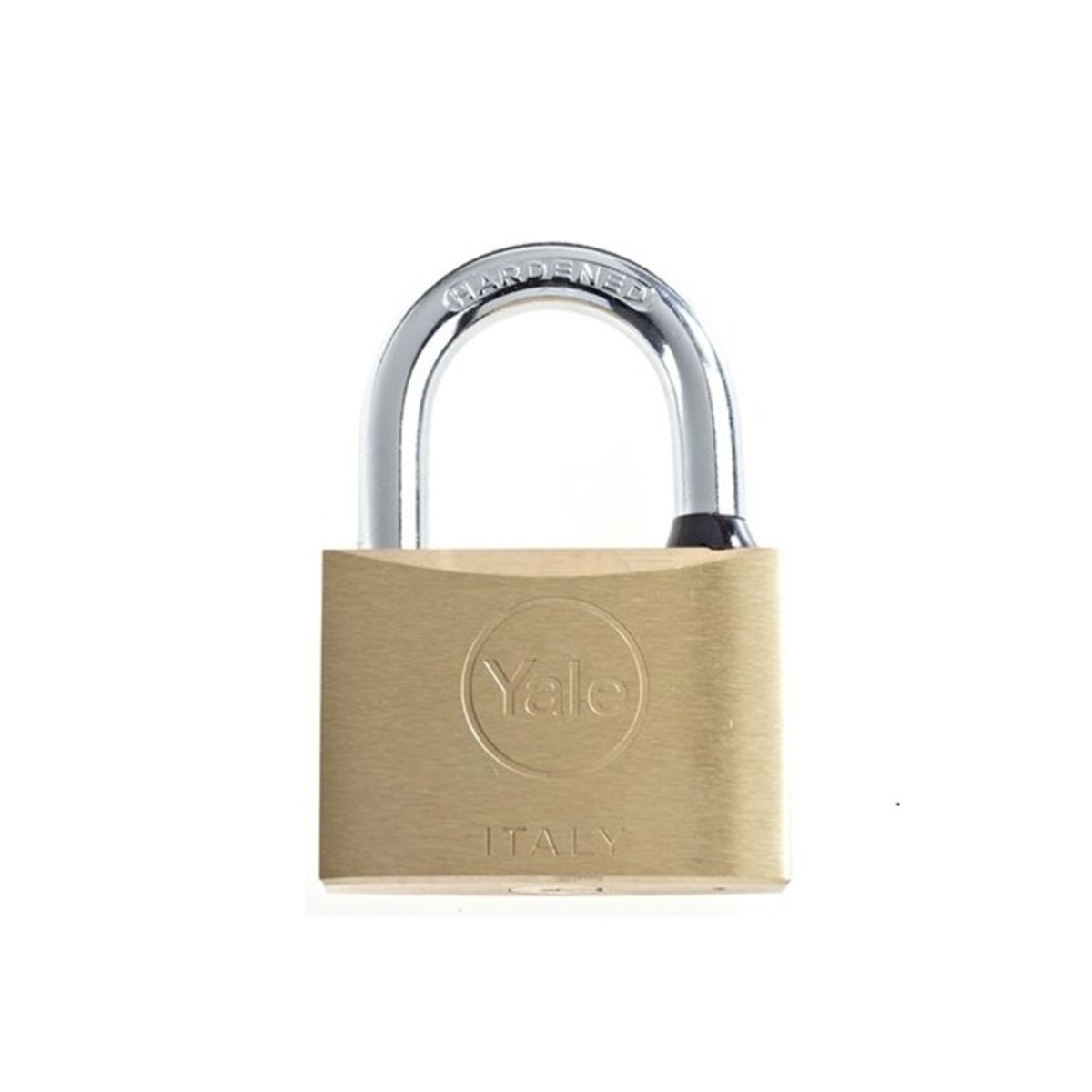 thumbnail image 2 of Yale 50mm Brass Padlock High Security Outdoor Lock With 3 Keys Chrome Finish 2 of 4